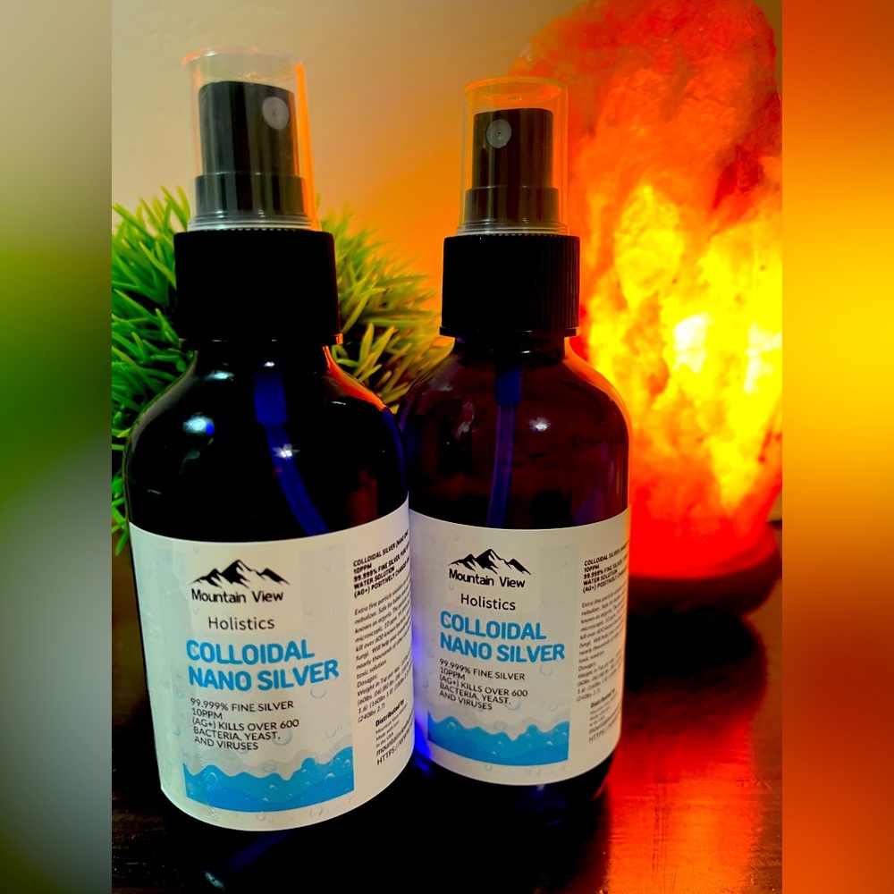 Colloidal silver/10ppm safe for babies and pets/99.999% fine silver